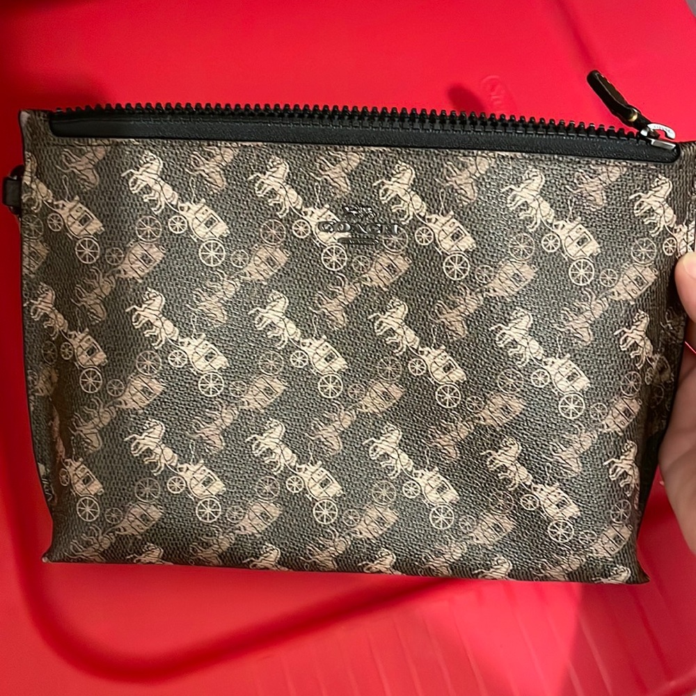 coach wristlet and pouch bag